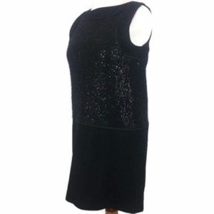 Ann Taylor Loft Sequin Embellished Sheath Dress 12